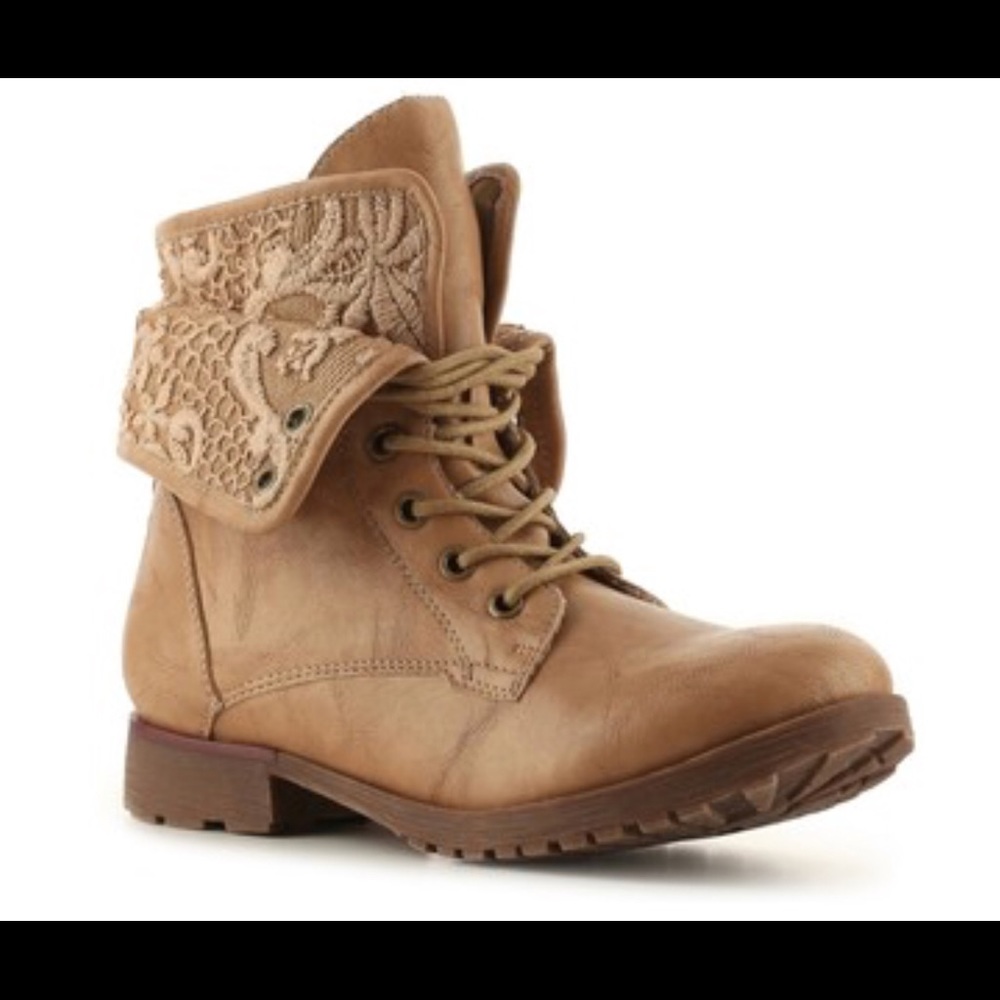 Rock & Candy Spraypaint Combat Boot